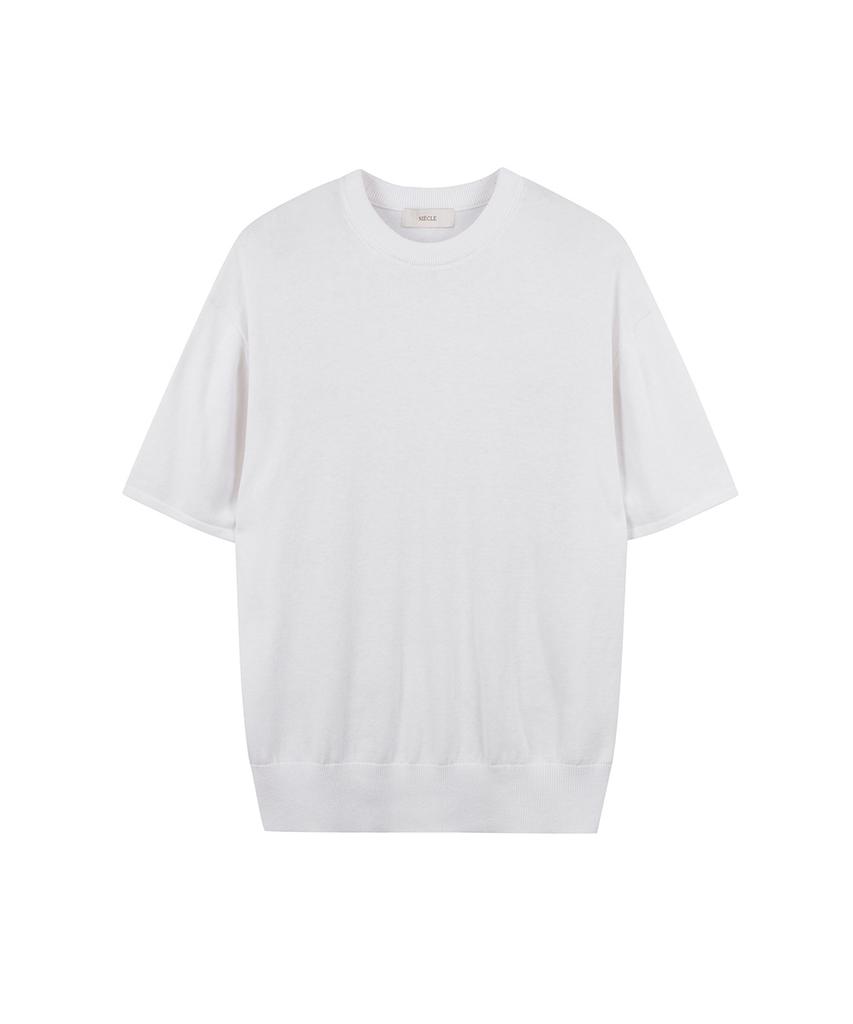 SIECLE Essential Cotton Silk Half Knit (Ivory)