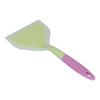 Cooking Spatula Transparent Twocolor Silicone Wide Mouth Frying Spatula Pancakes Fried Shovel for Home Kitchen