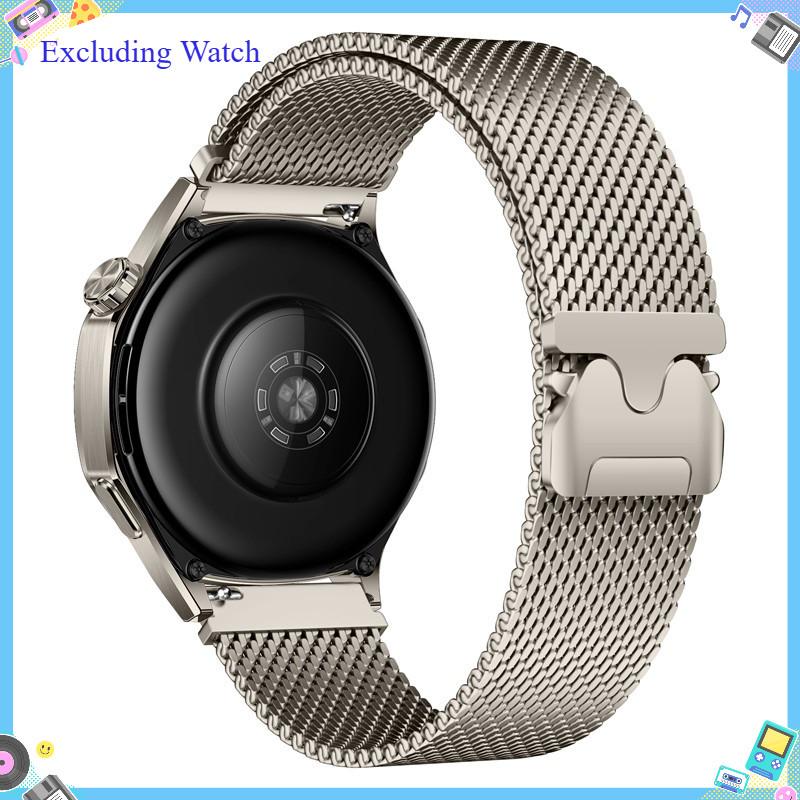 18/20/22mm Milanese Loop Strap For Huawei Watch GT6Pro 5 4 GT5Pro 46mm Metal Parachute Buckle For Samsung Galaxy Watch 7 6 4 4