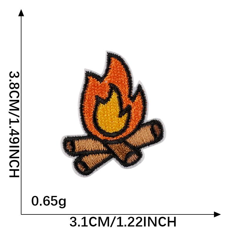 Cartoon Animal & Fruit Embroidered Patch for DIY Accessories and Handbooks