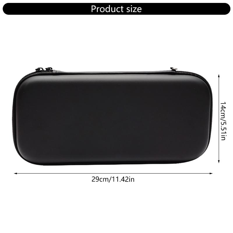 EVA Storage Bag Lightweight for Switch 2 Portable Gaming Device Portable Travel Essential Organiser Slot