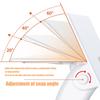 Portable Vehicle Desk Holders Stand for Work Study and Eating Adjustable Height Adjustment 5cm ABS Aluminum Construction