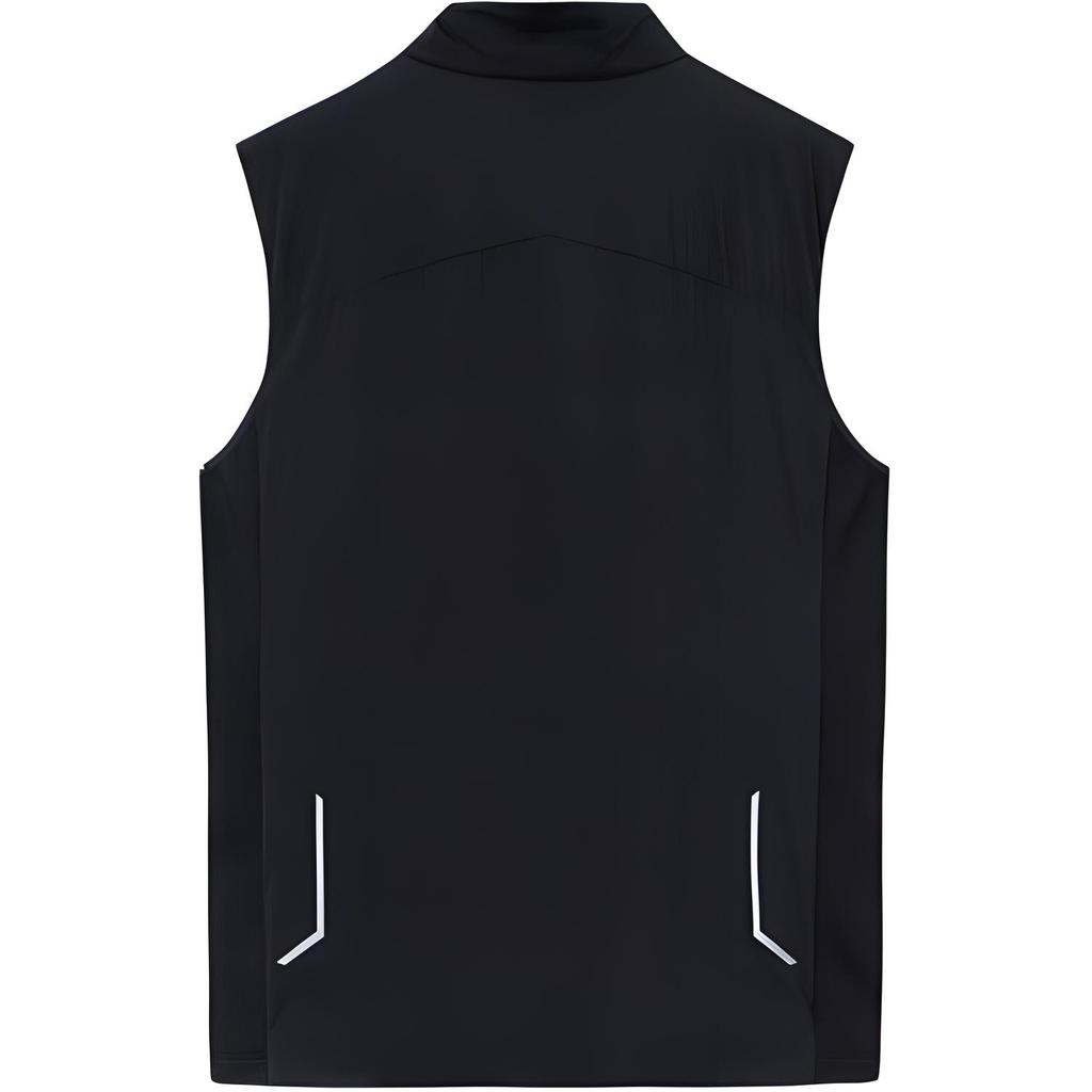 ANTA Vests Men's Black Stand Collar Moderate Other 152410804-2