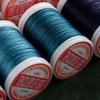 High Quality Colorful Sewing Bracelet Polyester Embroidery Cord Waxed Thread Braided Strings Rope