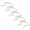 Crank Retainer Door Handle Wind Horseshoe Clip Set Sliver