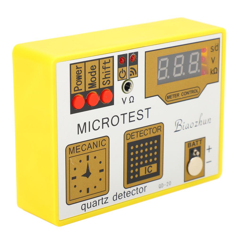 QD?20 Quartz Watch Movement Tester Multifunctionl Timing Machine Watch Demagnetizer Timegrapher for