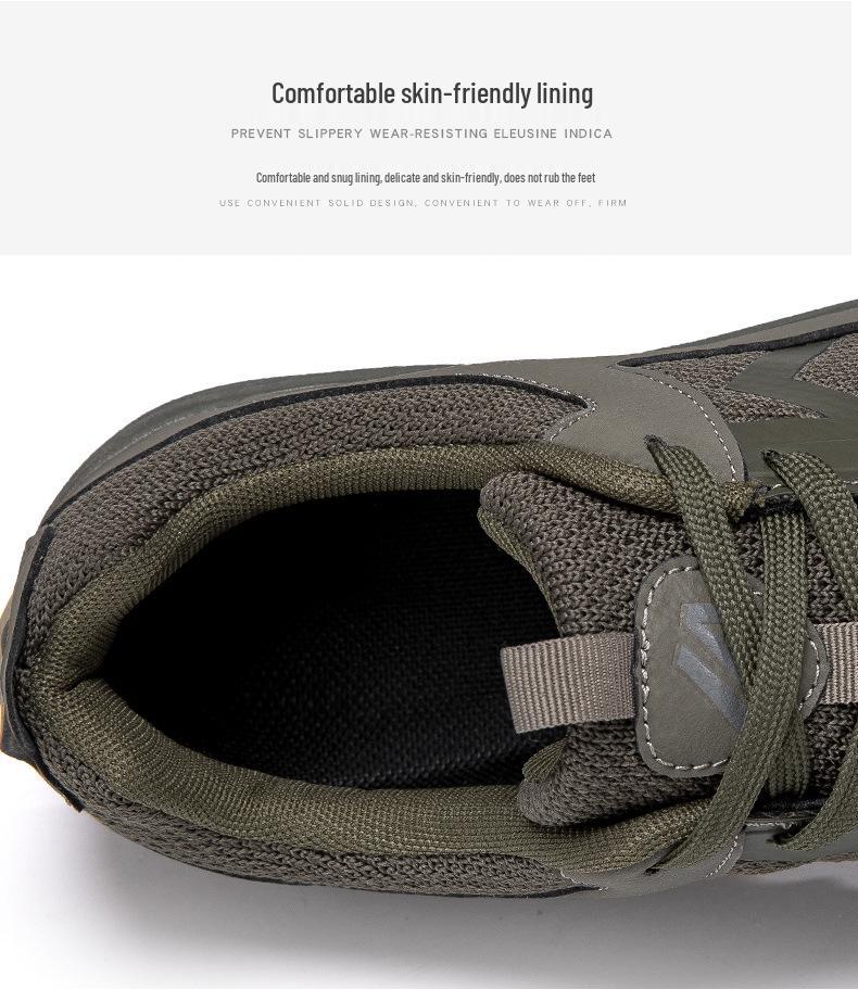 Men's Wide Toe Mesh Barefoot Shoes - Extra Large Sizes 45-48 For Autumn and Winter