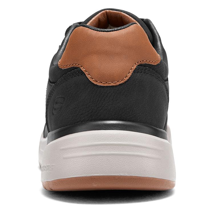 Skechers Mens USA Street Wear Lightweight Comfortable Simple Classic Fashion Casual Lazy Style Low-Top Skate Shoes Men sneaker Black 211250-BLK