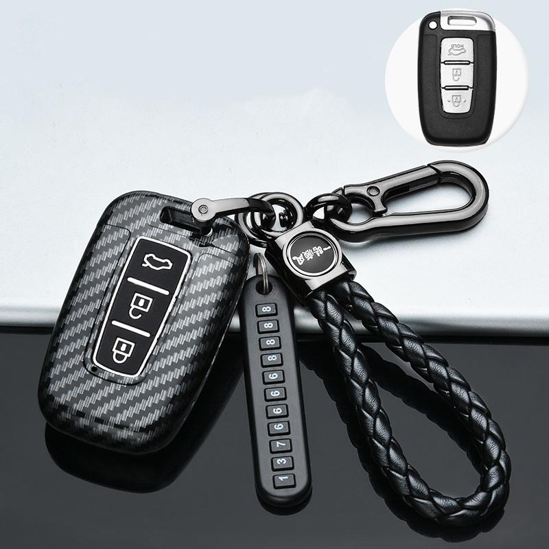 

Чехол для ключей от машины для Hyundai Azera Elantra GT Equus Coupe Santa Fe Sonata Tucson Genesis для Kia Optima RIO Soul, аксессуары