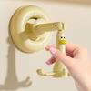 1Pc Adjustable Utility Hooks With Suction Cup 360° Rotating Duck Design Wall Mount Multi-Functional Creative Home Organizer