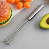 10/12 Inch Kitchen Egg Beater Stainless Steel Ball Mixer Manual Metal Egg Beater for Cooking Mixing Kitchen Necessities