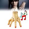 Wednesday Addams Thing Halloween Krabbelnde Hand Spielzeug Mit Lichtern Musik Spaß Streich