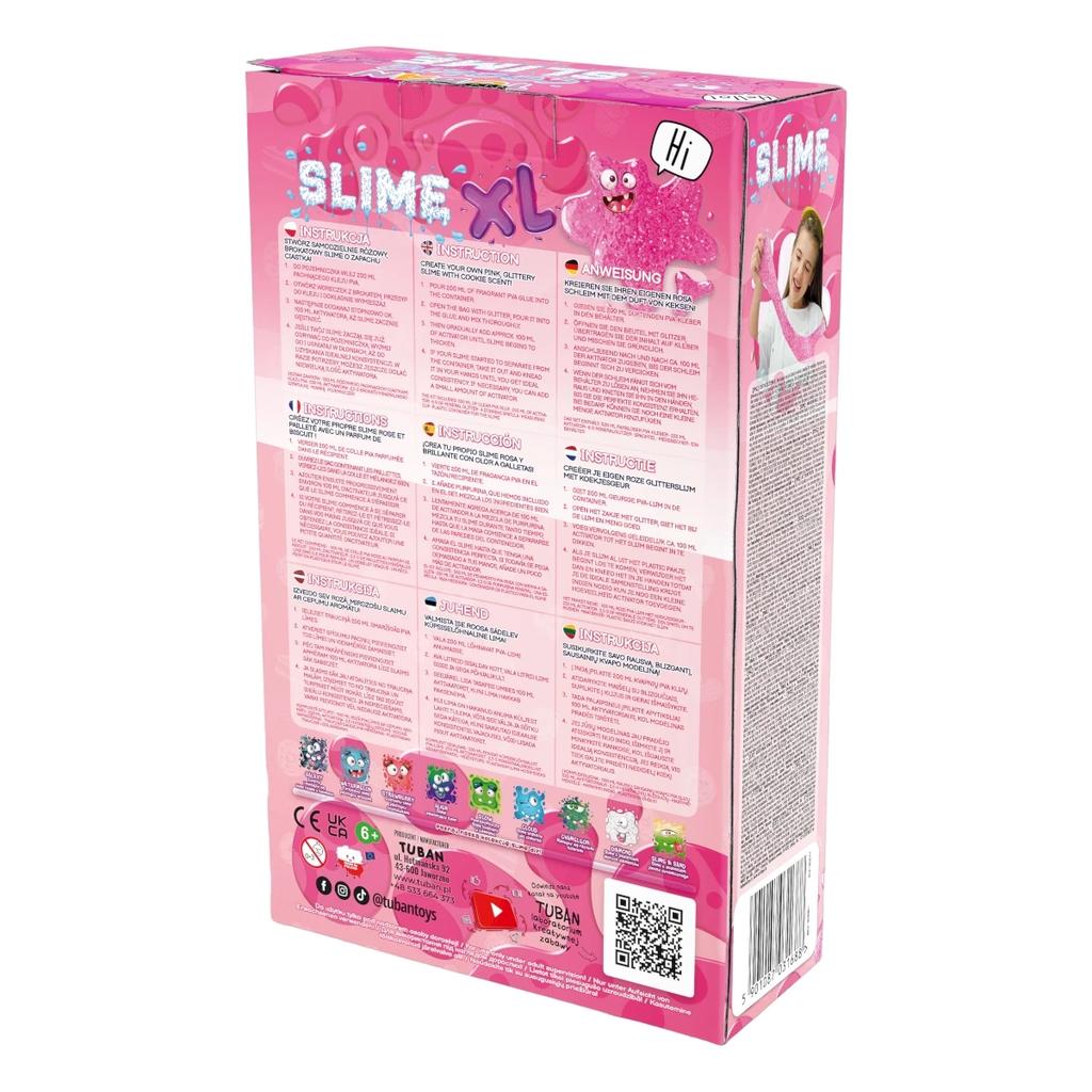 SLIME ZESTAW DIY CIASTECZKO XL