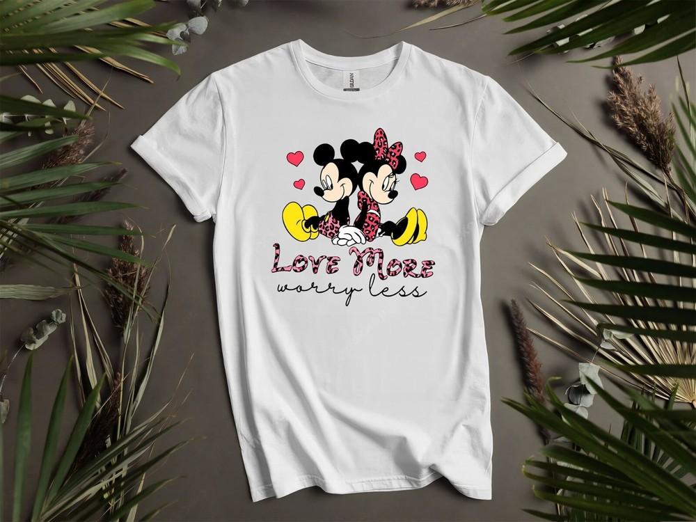 

Comfort Colors Disney Love More T Hoodie Tshirt Men Women Unisex AD139 4XL