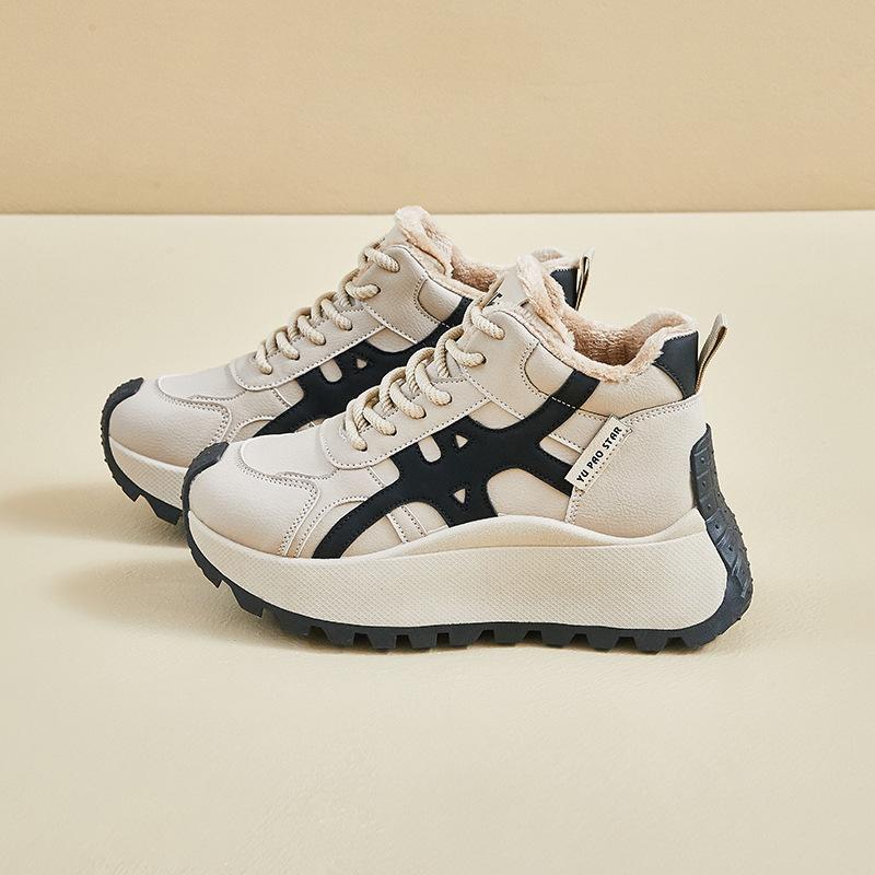 

ins новые бархатные папины кроссовки женские зимние студенческие спортивные теплые и увеличивающие рост повседневные кроссовки YP 40 чёрный