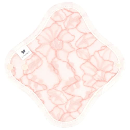 AENUANCE Cloth Pads for Mild Urinary Incontinence, Thin, Absorbent, 2cc Capacity, SS, Non-Waterproof, Pattern No. 179, AESST-179