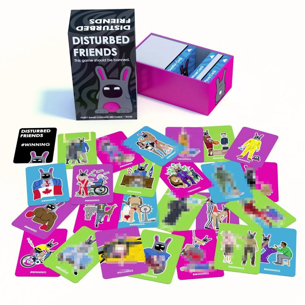 Friends Disturbed Family Party Game Card Toy Table Games Party Supplies Games