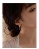 Asymmetrical Korean Style Star Tassel Stud Earrings for Women - Retro Fashion Hip Hop Jewelry
