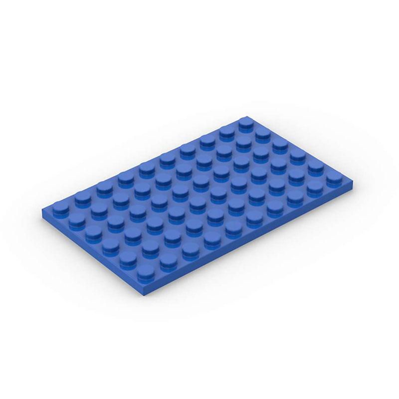 10 stücke DIY Bausteine Dünne Zahlen Bricks 6x10 Punkte 12 Farbe Pädagogisches Kreative Größe Kompatibel Mit 3033 Spielzeug für Kinder