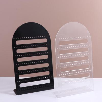 Kunststoff-Ornament Tragbarer Ohrhalter Mehrloch-Schmuckdisplay-Halter Ohrring-Ausstellungsständer