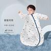 Cotton Baby Sleeping Bag Toddlers 3-36 Months Lightweight Breathable Sleep Sack With Zipper Detachable Sleeves