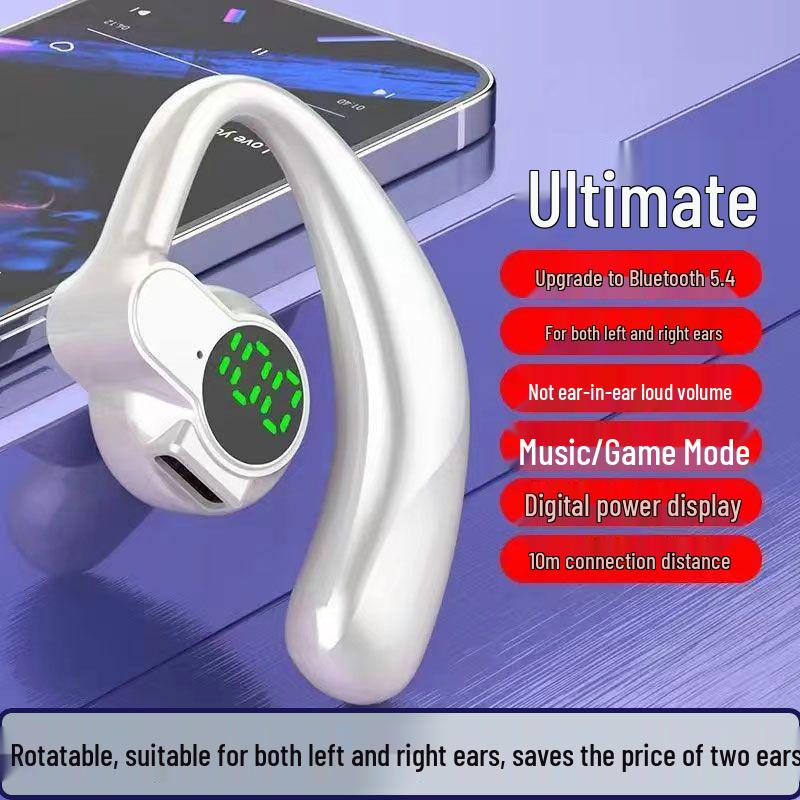 

Burmester Bluetooth Bone Conduction 2025 Over-Ear Wireless Noise-Cancelling Headphones for Sports Running