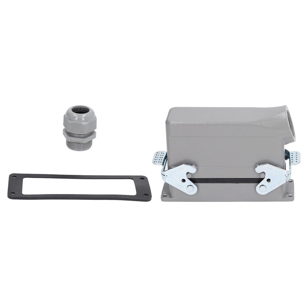 Heavy Load Connector Rectangular Industrial Waterproof 16A 500V HDCHE0241PG21