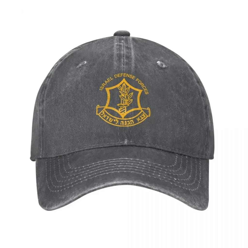 Defense Forces IDF Denim Baseball Cap Israeli Army Outdoor Sport Trucker Hat Summer Couple Women Sunscreen Baseball Caps