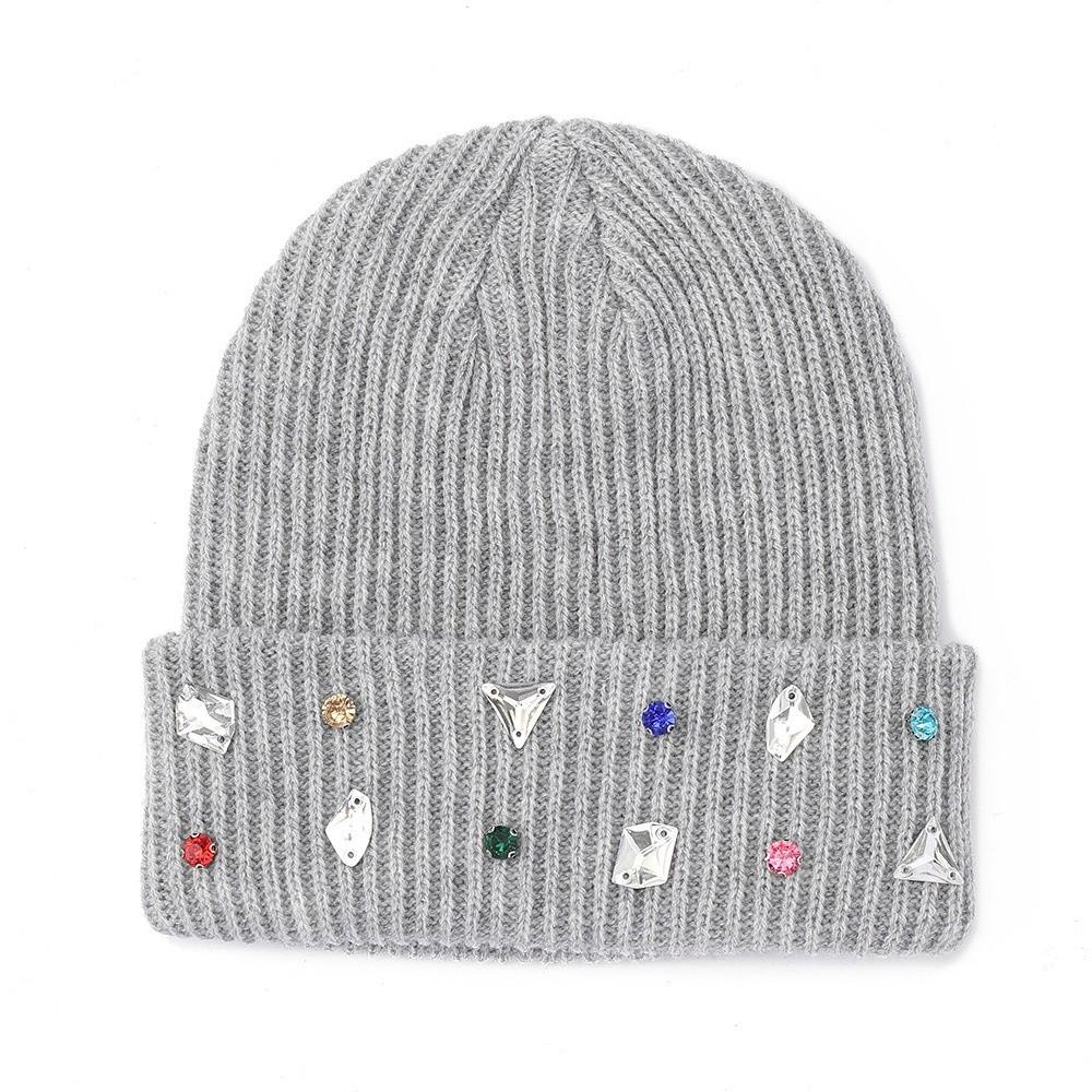 Thickened Winter Knit Hat Brimless Cold Cap New Pullover Hat  Women and Men