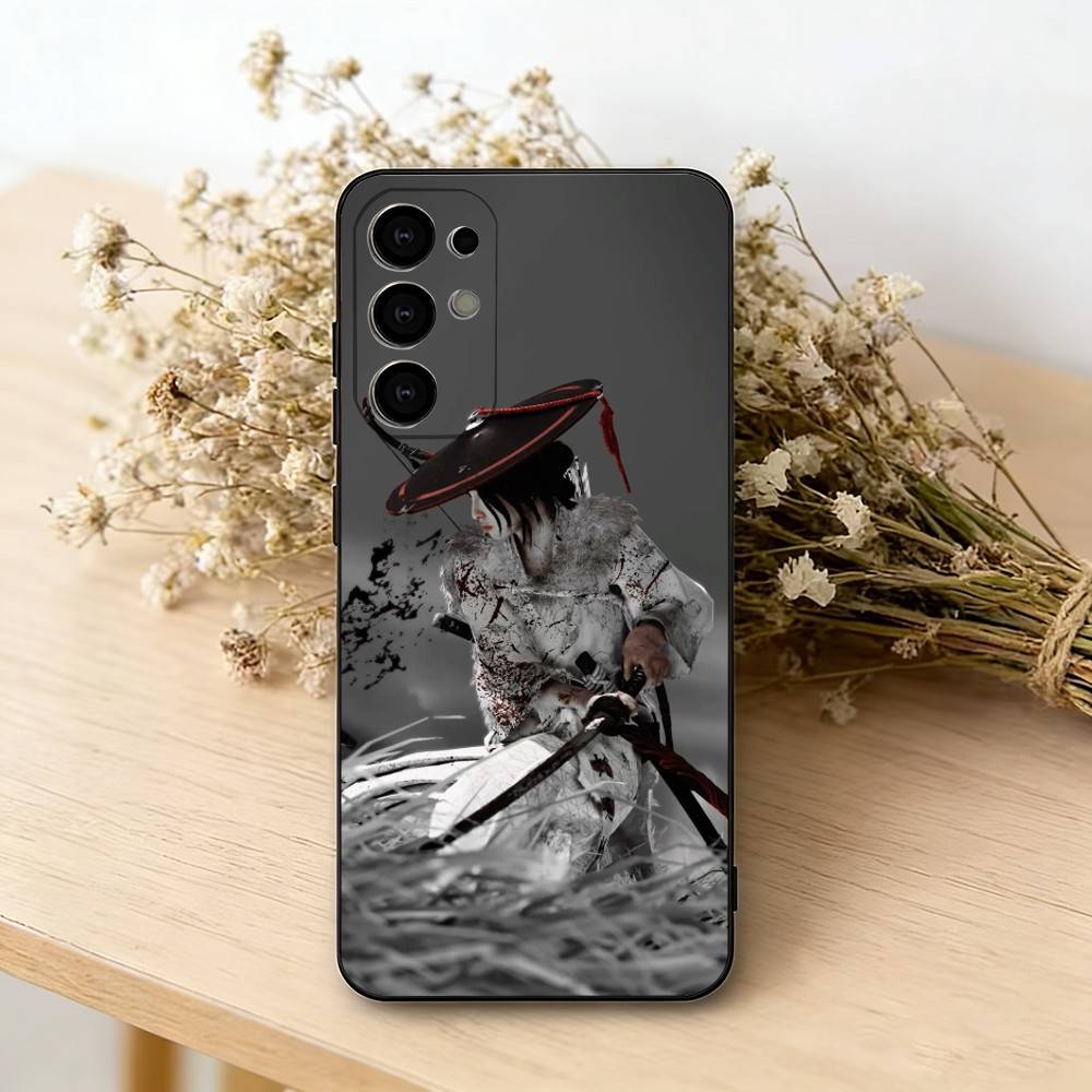 

G-Ghost Of Yotei Game Phone Case For Samsung S25,S24,S21,S22,S23,S30,Ultra,S20,Plus,Fe,Lite,Note,10,Black Cover Samsung S25ULTRA