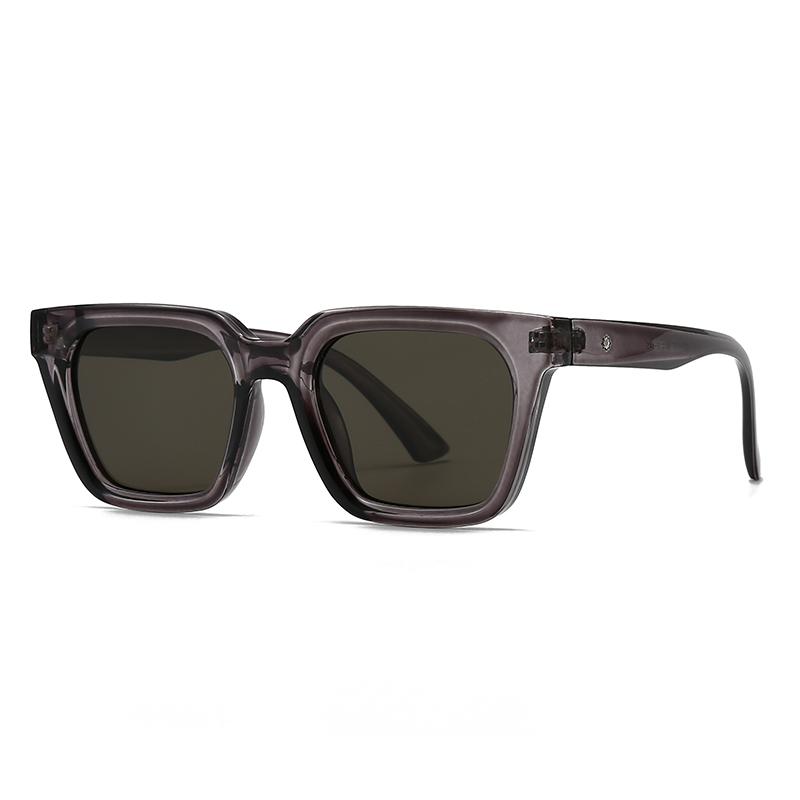 Cross-Border Trade New Modern Retro Square Single-Beam Sunglasses Ins Style Street Photography Sunglasses Zt-Y07