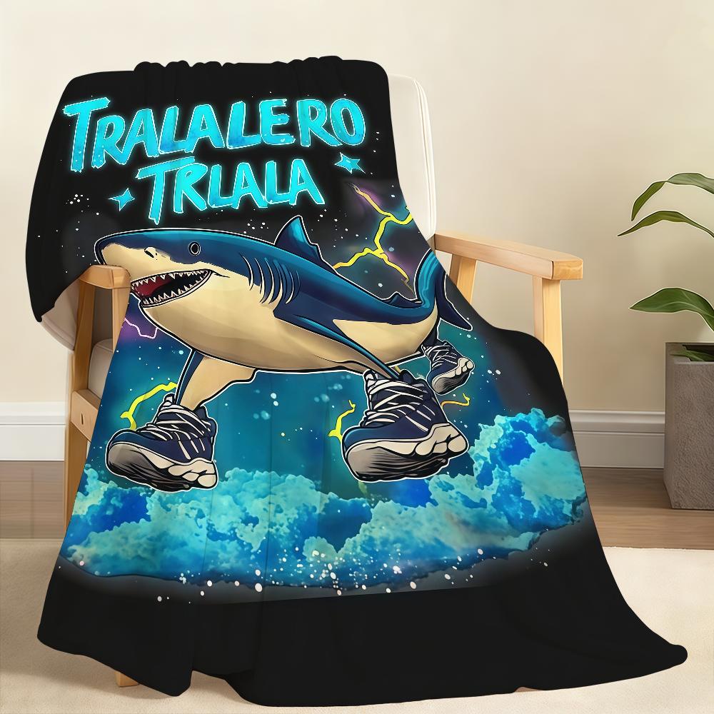 ITALlAN Brainrot Creative Animal Blanket Soft Throw Blanket for Home Bedroom Bed Sofa Picnic Travel Office RestCover BlanketGift