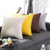Cotton Pillow Cover Sofa Cushion Bedside Large Waist Pillow Bedside Rectangular Nordic Small Lumbar Support Pillow Pillowcase