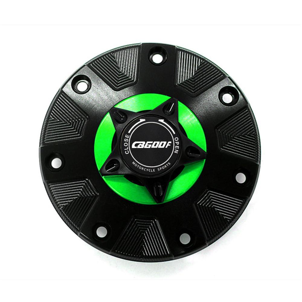 

Для Honda Hornet CB600F 2007 2008 2009 2010 2011 2012 2013 мотоциклетная алюминиевая крышка топливного бака бензобака зелёный