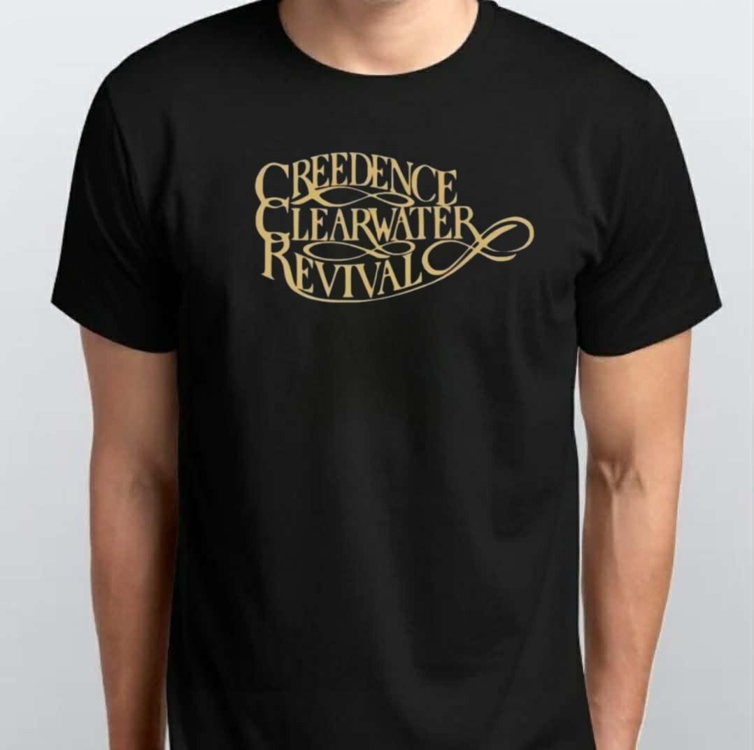 CCR Creedence Clearwater Revival T-SHIRT Black XXXL