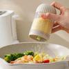 3Pcs Plastic Quantitative Salt Control Bottle Sealed Salt Jar Seasoning Can  for Home