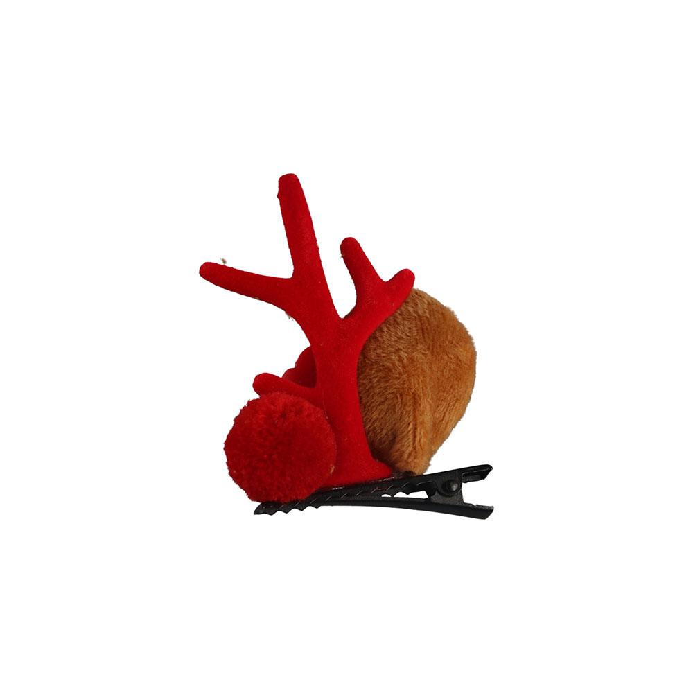 Girls Side Clip Children Gift Women Barrettes Antler Hairpins Bangs Clip Christmas Hair Clips