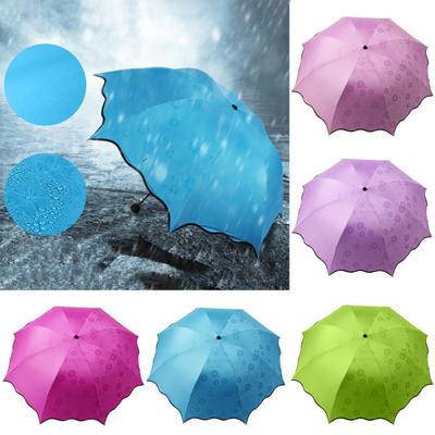Wasserdichter tragbarer faltbarer Regen-Sonnenschirm, Reise-Anti-UV-Sommer-Sonnenschirm