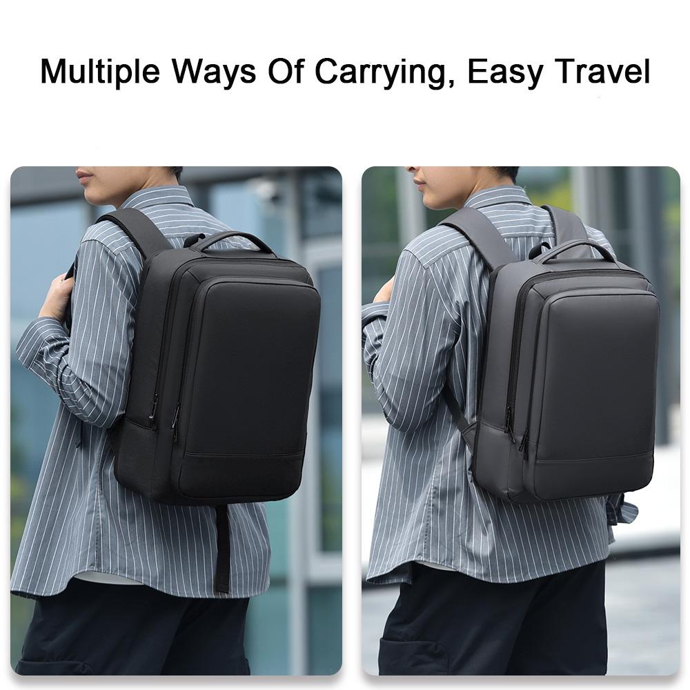 New High-capacity Expandable Travel Backpack For Both Men And Women, Simple Commuting Backpack, Computer Bag, Business Backpack
