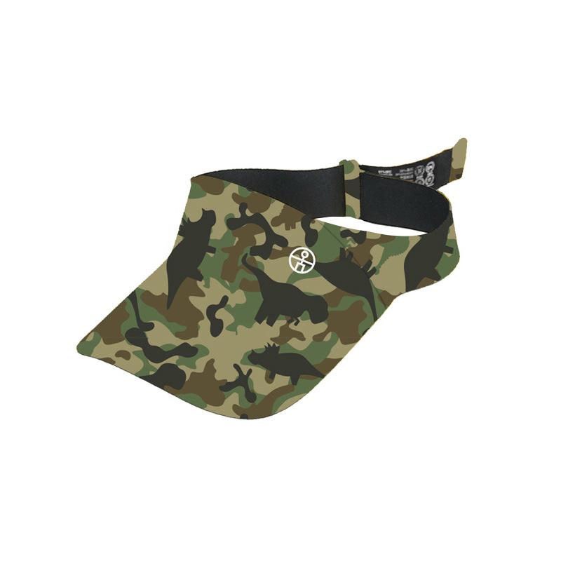 Kids Empty Top Sun Visor 58g UPF50+ Foldable Adjustable Washable for Sports