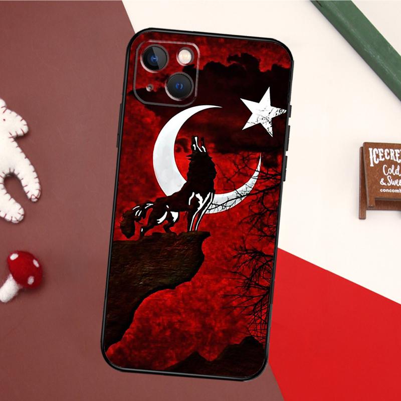 Turkey Turkish Flag Case For iPhone 14 Pro Max 16 15 11 12 13 17 Pro Max mini 15 16 Plus 16e 17 Air Back Cover