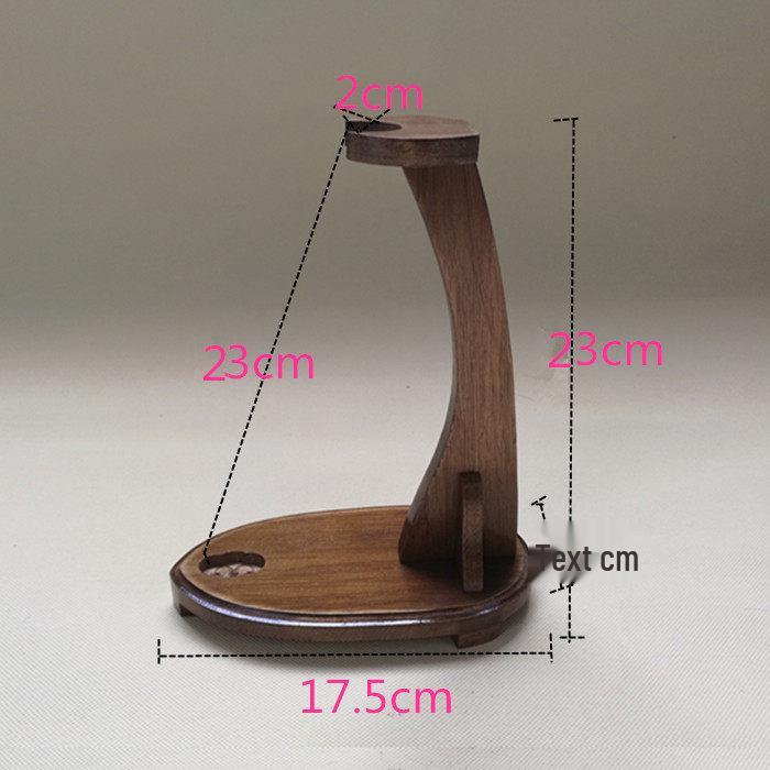 Solid Wood Vertical Sword and Knife Display Rack