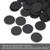 500pcs White Nonwoven Round Piece Black Round Felt Circles Felt Craft Pads  Craft Finishing
