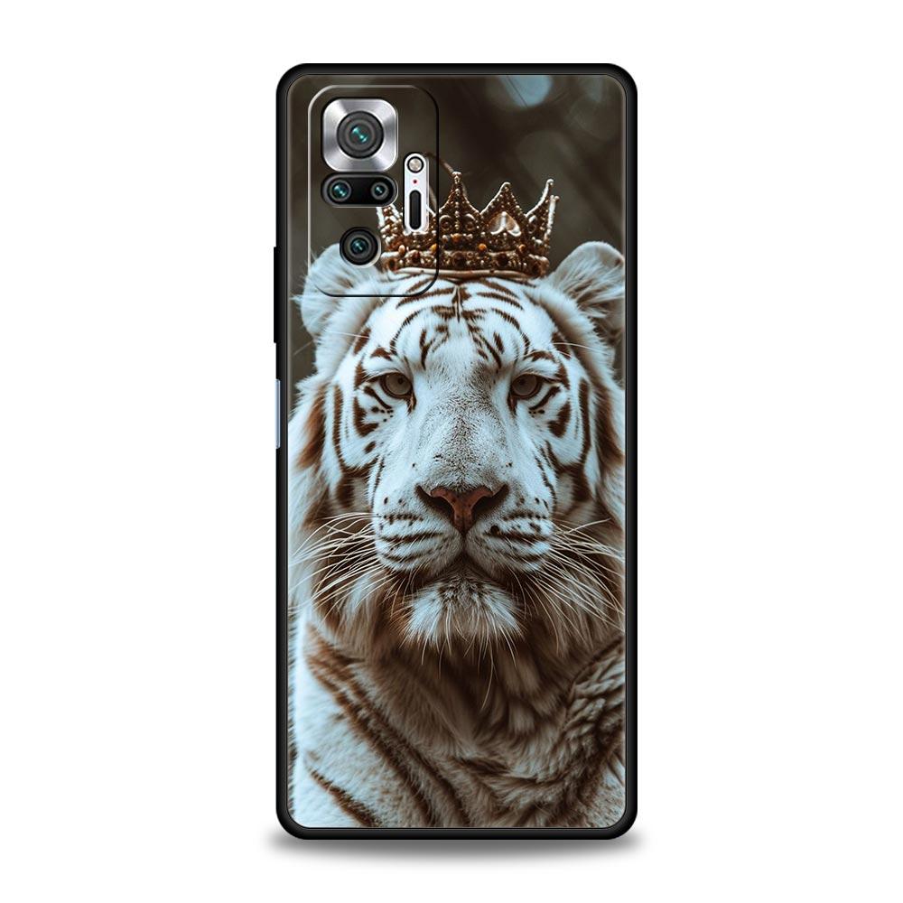 

Tigre Wolf Lion Animal Phone Case For Xiaomi Redmi Note 15 14 13 12 4G 9 10 11 Pro Plus 5G 14C 13C 12C 10C Soft TPU Cover Redmi Note 14Pro 5G