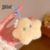 Mini Stuffed Pendants for Schoolbags Star Moon Plush Pendant, Cute Keychain Charm Soft Fabric Decorations with Blush Face Lobster Clasp, Pendant