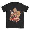 Anime Dungeon Meshi Delicious In Dungeon T Shirts 100 Cotton Harajuku Tee Shirt For Men Short Sleeves Pattern Top Tees