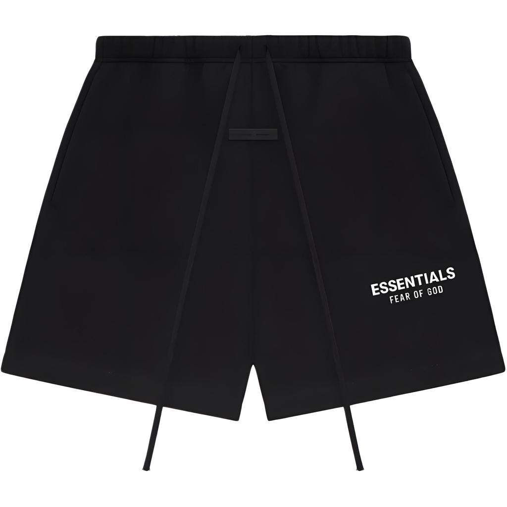 Fear of God Essentials Classic Sweatshort Jet Black Men Bottoms 160AS252000F