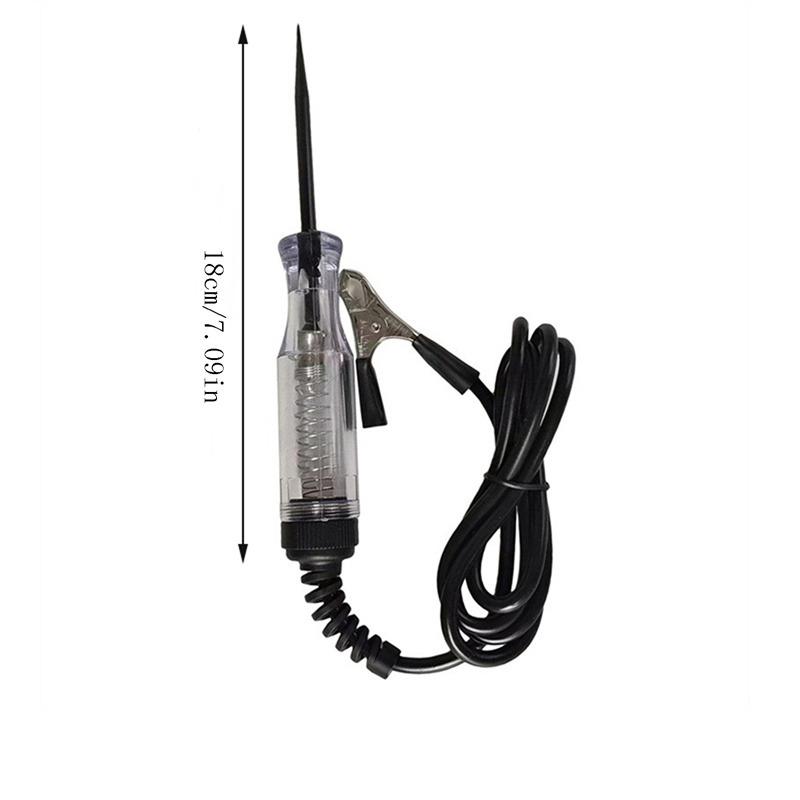 Automobil Testovací světlo měřidla Auto Light Lampy Test Pen Detektor Měď Tester automatického obvodu Tester napětí kamionu DC 6-24V