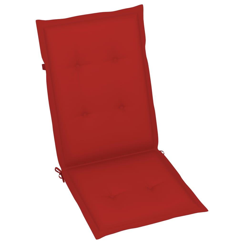 Garden Lounge Chairs 2 pcs. with Cushions Solid Acacia Wood