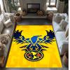 Chivas Printed Flannel Area Rug Non Slip Soft Polyester Floor Carpet Indoor Decor Mat for Bedroom Living Room Sofa Game Room Home Decoration